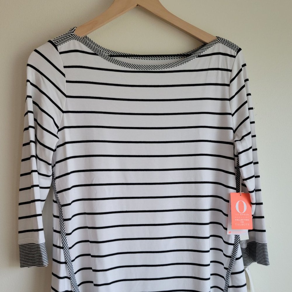 Talbots NWT Oprah Magazine Collection Striped PM